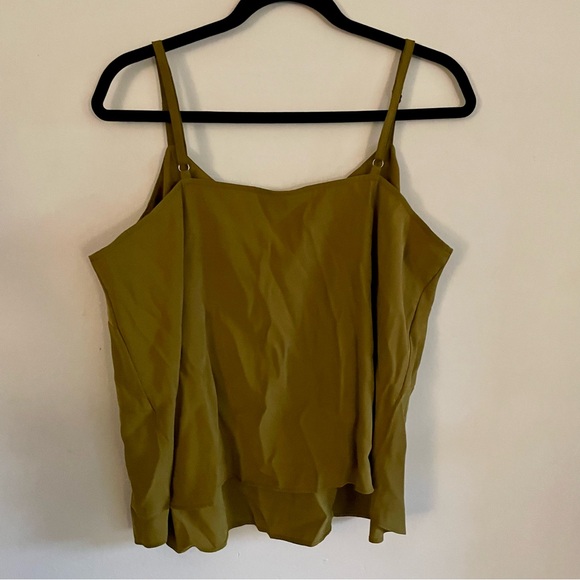 NWT Universal Thread Green Spaghetti Straps Camisole Top Women’s Size XXL - Picture 3 of 8